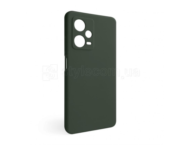 Чохол Full Silicone Case для Xiaomi Redmi Note 12 Pro 5G dark olive (41) (без логотипу)