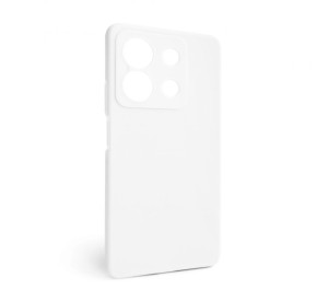 Чехол Full Silicone Case для Xiaomii Redmi Note 13 5G white (09) (без логотипа)
