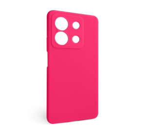 Чехол Full Silicone Case для Xiaomii Redmi Note 13 5G fluorescent rose (37) (без логотипа)