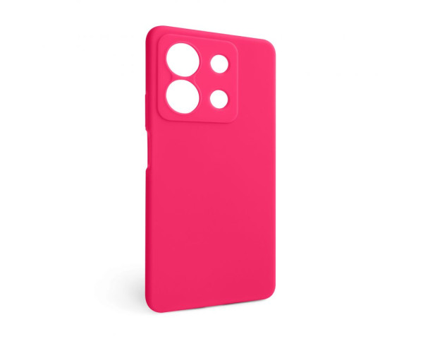Чохол Full Silicone Case для Xiaomii Redmi Note 13 5G fluorescent rose (37) (без логотипу)