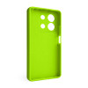 Чохол Full Silicone Case для Xiaomii Redmi Note 13 5G fluorescent green (39) (без логотипу)