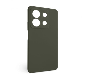 Чехол Full Silicone Case для Xiaomi Redmi Note 13 5G dark olive (41) (без логотипа)
