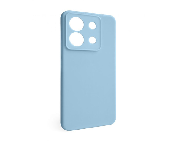 Чехол Full Silicone Case для Xiaomi Redmi Note 13 Pro 5G light blue (05) (без логотипа)