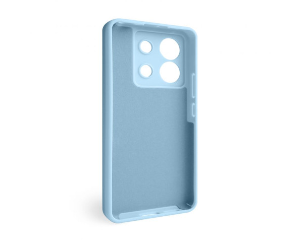 Чехол Full Silicone Case для Xiaomi Redmi Note 13 Pro 5G light blue (05) (без логотипа)