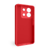 Чехол Full Silicone Case для Xiaomi Redmi Note 13 Pro 5G red (14) (без логотипа)