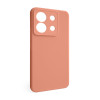 Чехол Full Silicone Case для Xiaomi Redmi Note 13 Pro 5G peach (27) (без логотипа)