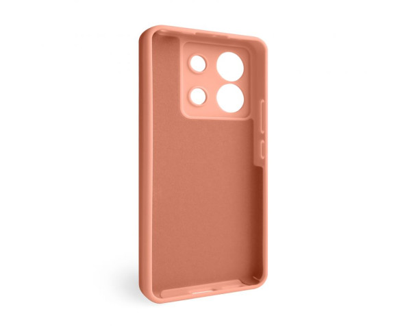 Чехол Full Silicone Case для Xiaomi Redmi Note 13 Pro 5G peach (27) (без логотипа)