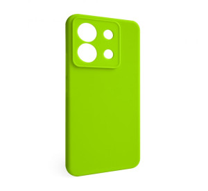 Чехол Full Silicone Case для Xiaomi Redmi Note 13 Pro 5G fluorescent green (39) (без логотипа)