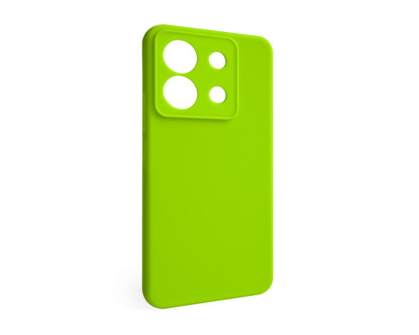 Чохол Full Silicone Case для Xiaomi Redmi Note 13 Pro 5G fluorescent green (39) (без логотипу)