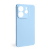 Чохол Full Silicone Case для Xiaomi Redmi Note 14 4G Global light blue (05) (без логотипу)