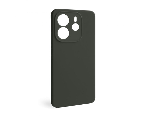 Чохол Full Silicone Case для Xiaomi Redmi Note 14 4G Global dark olive (41) (без логотипу)