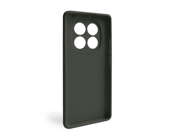 Чехол Full Silicone Case для Xiaomi Redmi Note 14 Pro dark olive (41) (без логотипа)