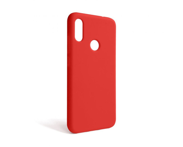 Чехол Full Silicone Case для Xiaomi Redmi Note 7 red (14) (без логотипа)