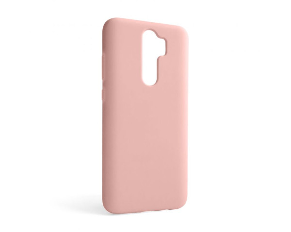 Чехол Full Silicone Case для Xiaomi Redmi Note 8 Pro light pink (12) (без логотипа)