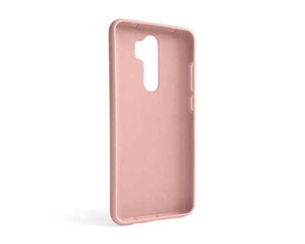 Чехол Full Silicone Case для Xiaomi Redmi Note 8 Pro light pink (12) (без логотипа)