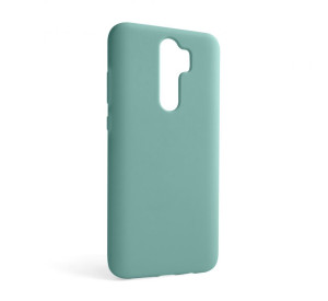 Чехол Full Silicone Case для Xiaomi Redmi Note 8 Pro turquoise (17) (без логотипа)