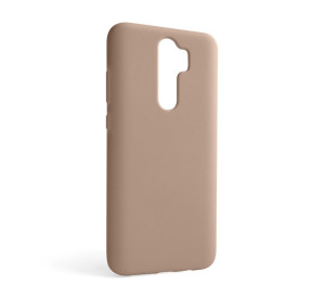 Чехол Full Silicone Case для Xiaomi Redmi Note 8 Pro nude (19) (без логотипа)