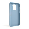 Чехол Full Silicone Case для Xiaomi Redmi Note 9 light blue (05) (без логотипа)
