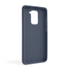 Чехол Full Silicone Case для Xiaomi Redmi Note 9 dark blue (08) (без логотипа)