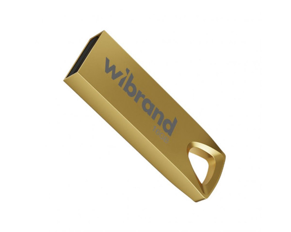 Флеш-пам'ять USB Wibrand Taipan 16GB USB 2.0 gold