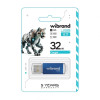Флеш-пам'ять USB Wibrand Cougar 32GB USB 2.0 blue
