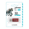Флеш-пам'ять USB Wibrand Сougar 32GB USB 2.0 red