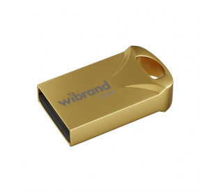 Флеш-пам'ять USB Wibrand Hawk 32GB USB 2.0 gold