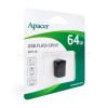 Флеш-пам'ять USB Apacer AH116 64GB black (AP64GAH116B-1)