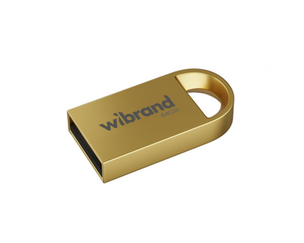 Флеш-память USB Wibrand Lynx 64GB USB 2.0 gold
