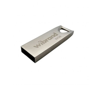 Флеш-пам'ять USB Wibrand Taipan 64GB USB 2.0 silver