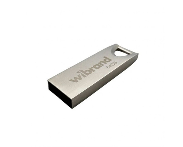Флеш-пам'ять USB Wibrand Taipan 64GB USB 2.0 silver