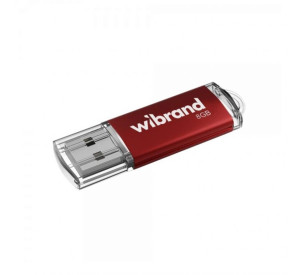 Флеш-пам'ять USB Wibrand Сougar 8GB USB 2.0 red