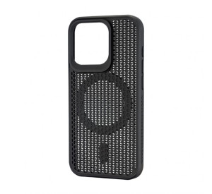 Чохол AeroCool TPU+PC з MagSafe для Apple iPhone 15 Pro Max black