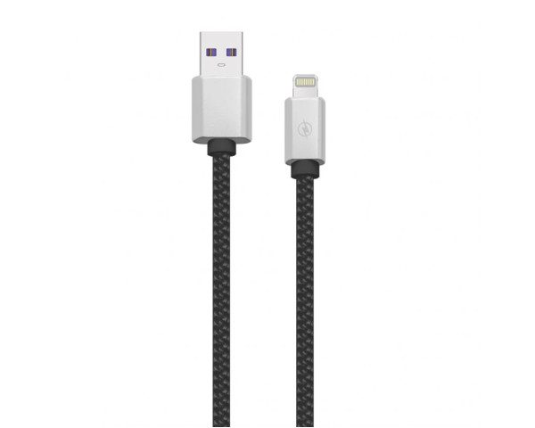 Кабель USB WALKER C740 Lightning black