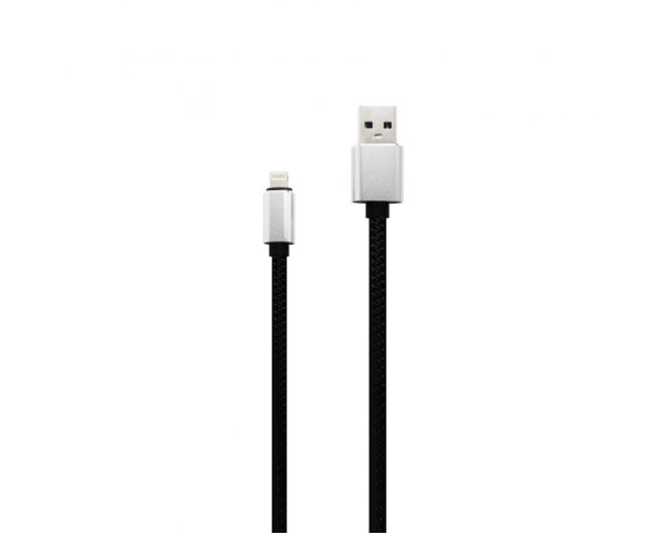 Кабель USB WALKER C740 Lightning black