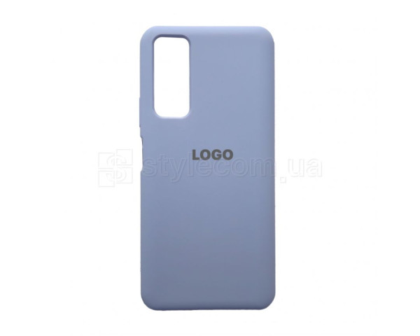 Чехол Original Silicone для Huawei P Smart (2021), Y7A elegant purple (26)