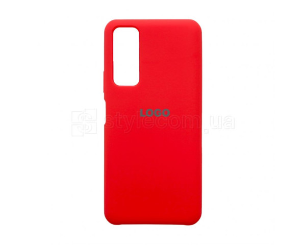 Чохол Original Silicone для Huawei P Smart (2021), Y7A red (14)