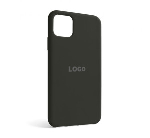 Чехол Original Silicone для Apple iPhone 11 Pro Max dark olive (35)