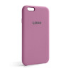 Чехол Original Silicone для Apple iPhone 6, 6s blueberry (56)