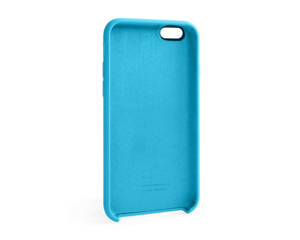 Чехол Original Silicone для Apple iPhone 6, 6s bright blue (16)