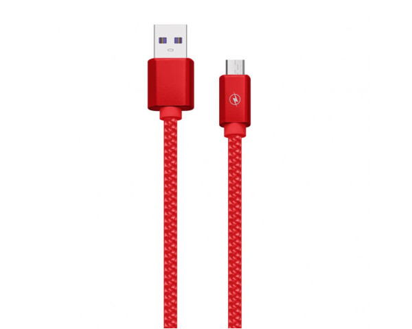 Кабель USB WALKER C740 Micro red