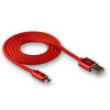Кабель USB WALKER C740 Micro red