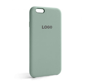 Чехол Original Silicone для Apple iPhone 6, 6s light green (17)