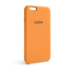 Чехол Original Silicone для Apple iPhone 6, 6s papaya (49)