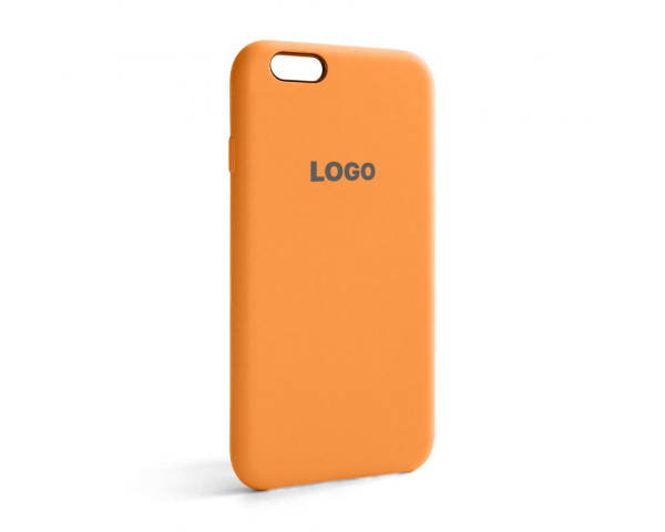 Чехол Original Silicone для Apple iPhone 6, 6s papaya (49)