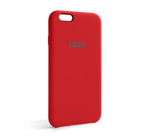 Чехол Original Silicone для Apple iPhone 6, 6s red (14)