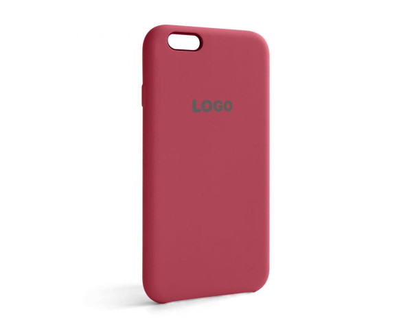 Чохол Original Silicone для Apple iPhone 6, 6s rose red (37)