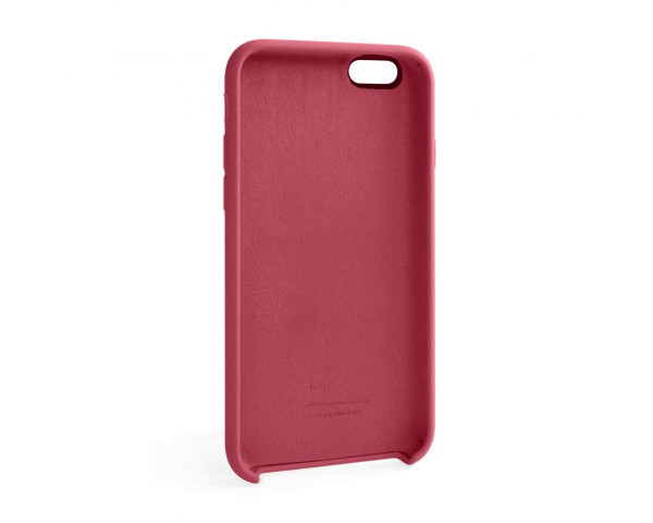 Чохол Original Silicone для Apple iPhone 6, 6s rose red (37)