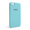 Чохол Original Silicone для Apple iPhone 6, 6s sea blue (21)