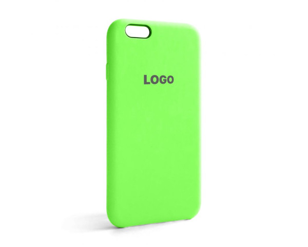 Чехол Original Silicone для Apple iPhone 6, 6s shiny green (40)